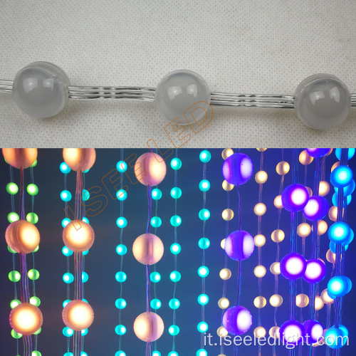 3D DMX Pixel Ball String per Disco